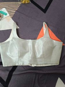 Shimmering Sleeveless Blouse