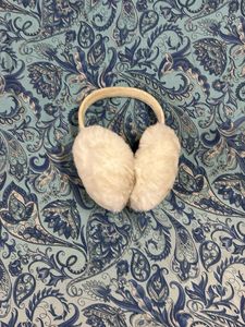 Cozy White Faux Fur Earmuffs