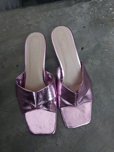 DUO Rose Gold Mules