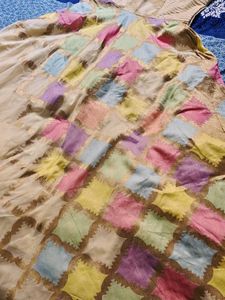 Boho Pastel Patchwork Maxi Dress