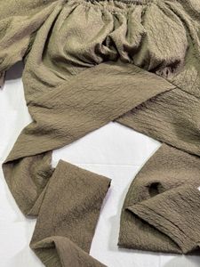 Chic Puff Sleeve Wrap Top
