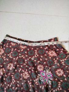 Floral Midi 3 Skirt