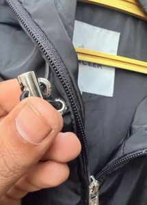 Moncler Black Hooded Jacket