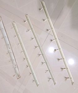 4 Set Cloth Hanger High Quality Metal Rail 8