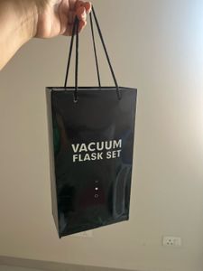 Insulated Flask Set with Cups