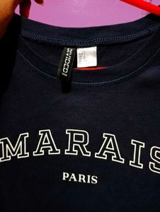 h&amp;m printed cotton jersey