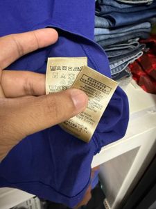 Burberry Mens Blue T-Shirt