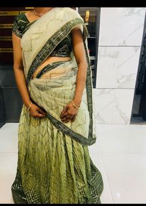 Branded Lehenga And Saree 2 In One