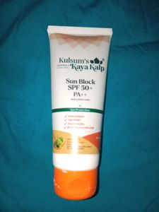Kulsum's Kaya Kalp Sunscreen Gel SPF 50+
