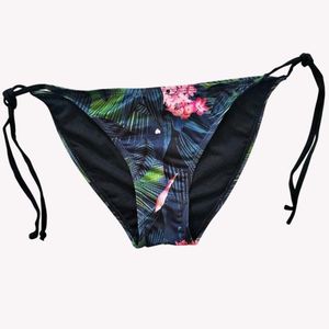 Tropical Print Bikini Bottoms