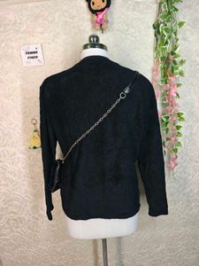 Marvel Black Fuzzy Sweatshirt