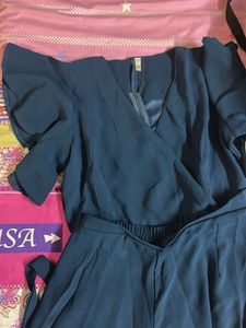 Stylish Teal Jumpsuit