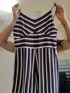 Striped Jumpsuit