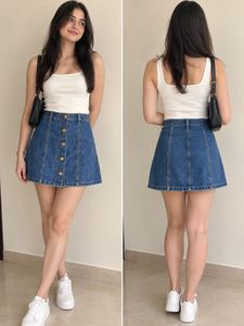 Denim skirt