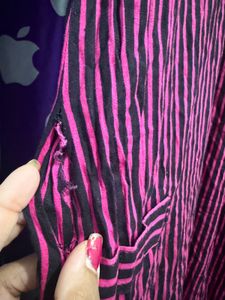 Purple Satin Nightgown
