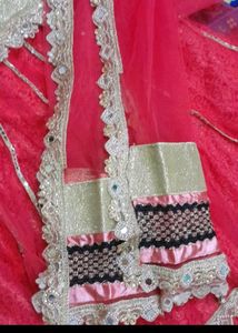 Peach Lehnga Good Looking Wear