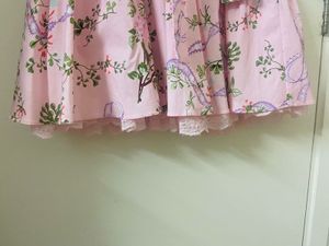 Charming Pink Floral Puff Sleeve Dress