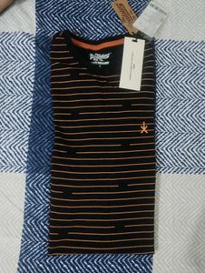 Roadster Striped Tshirt For Men
