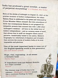 Midnight's Children by Salman Rushdie