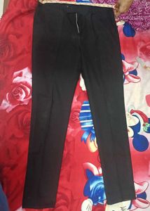 Men's Black Formal Trousers