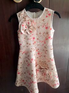 Floral Dress with Ruffle Detail