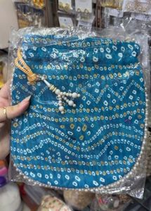 Elegant Potli Bag with Pearl Handle (any1)