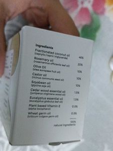 100% Natural Rosemary Oil Shots