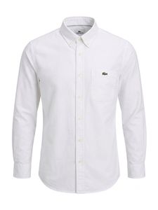 Authentic Lacoste White Button-Down Shirt