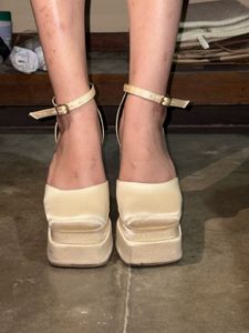 Block Mules Heels Sandal