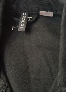 Classic Black Denim Jacket