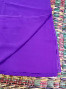 Embroidered Purple Kurta Set