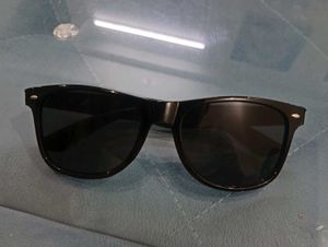 Classic Black Wayfarer Sunglasses