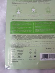 Myglamm Popxo Fresh Start Sheet mask Combo of 6