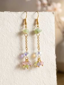 Charming Dangle Earrings with Beads