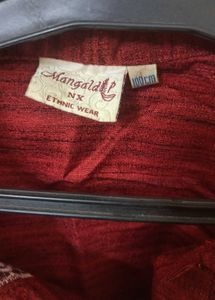 Brand New Maroon Kurta