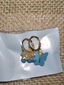 Butterfly Earrings Set