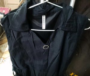 Chic Black Midi Dress