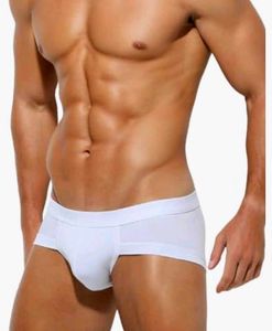 Men's White Trunks Underwear