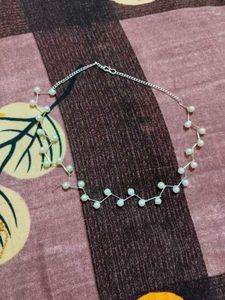 White Stone Chain