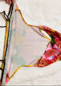 Abstract Print One Piece Swimsuit