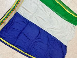 Three shade navratri dupatta