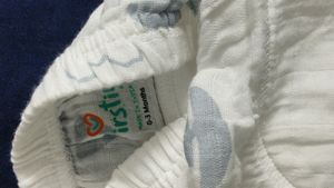 Padded Cloth Diaper For New Born (Pack Of 4)