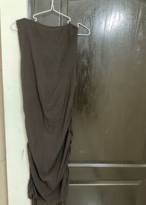 Stylish Ruched Tank Dress
