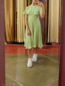 Elegant Sage Green Embroidered Gown