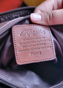 Fossil Unisex Crossbody Bag