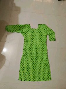 Green Printed Ethnic Blouse