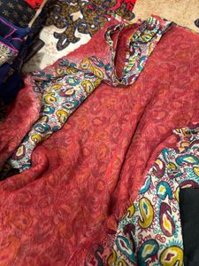 Elegant Paisley Print Saree Best Quality