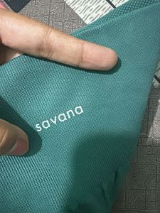Teal Ribbed Seamless Leggings