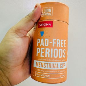 Sirona Pad-Free Periods Menstrual Cup