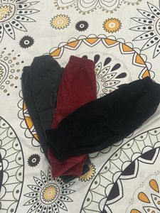 Set of 3 Cozy baby bottoms